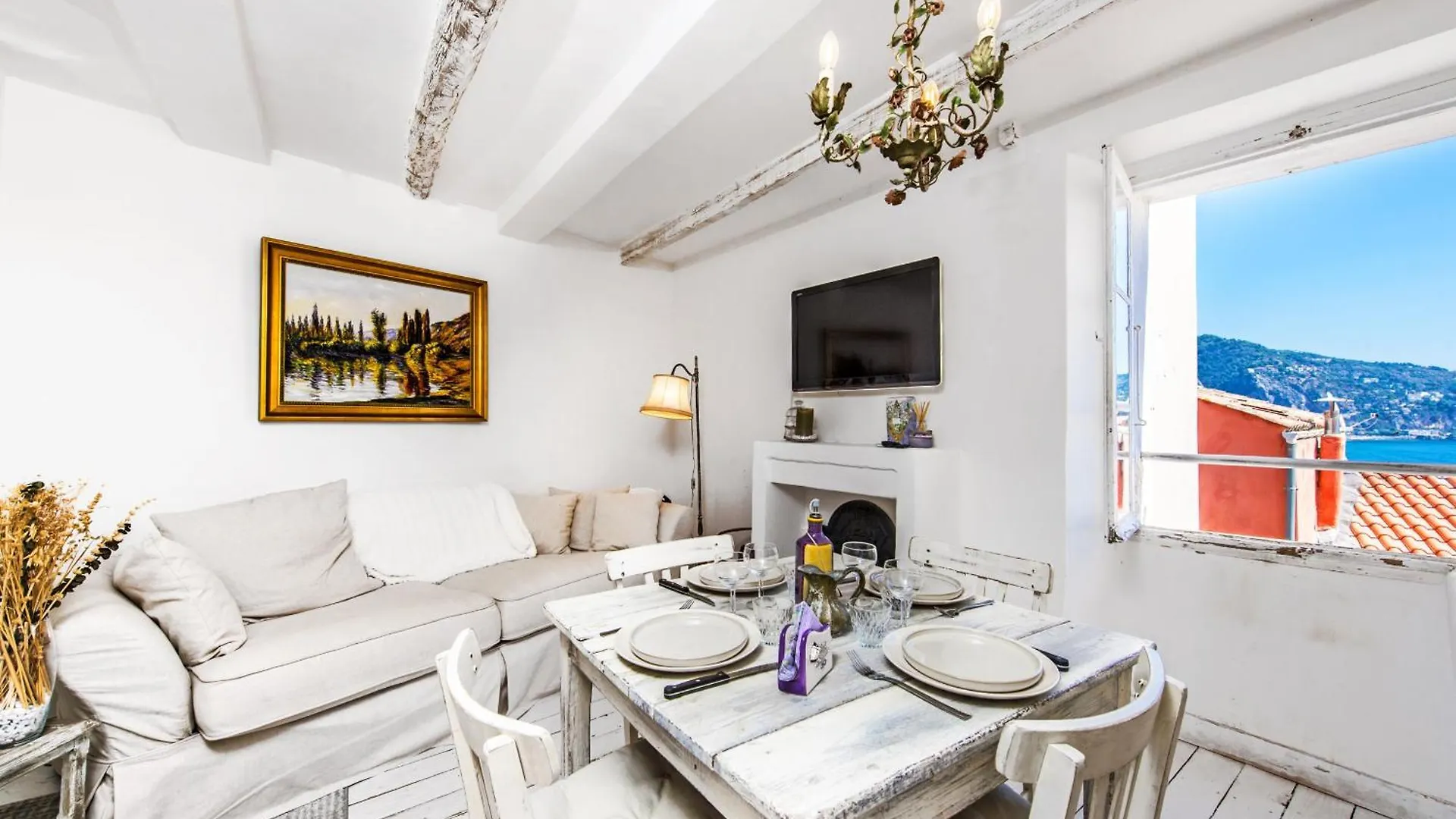 Apartment Au Vieux Chateau, Atypique Vue Mer Menton